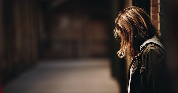 Lonely mum feeling isolated in motherhood